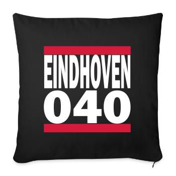 Eindhoven - Sofakissenbezug 45 x 45 cm - Schwarz - Vorne