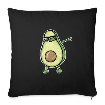 Lunettes de soleil Dab Dabbing Dab Dance - Housse de coussin décorative 45 x 45 cm - noir - Devant