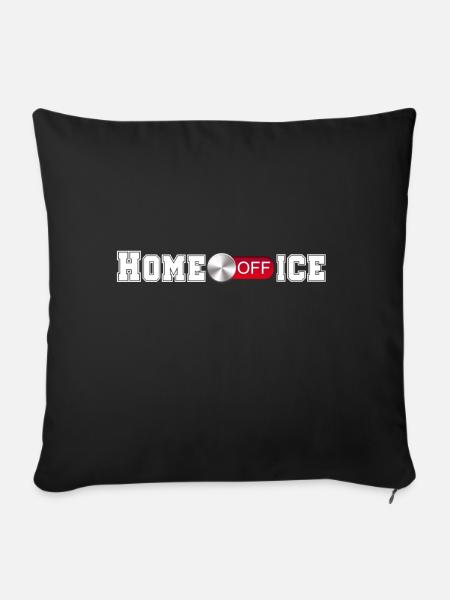 HomeOFFice - Sofakissenbezug 45 x 45 cm - Schwarz