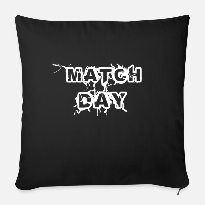 matchday - Sofakissenbezug 45 x 45 cm - Schwarz