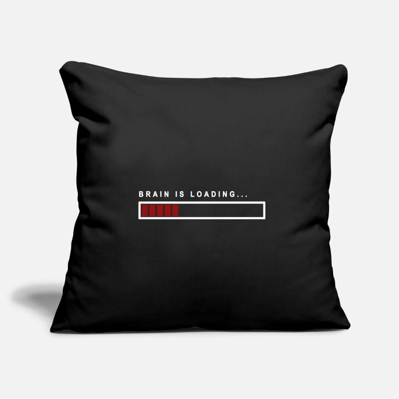 Brain is Loading... - Geschenkidee Sofakissenbezug 45 x 45 cm