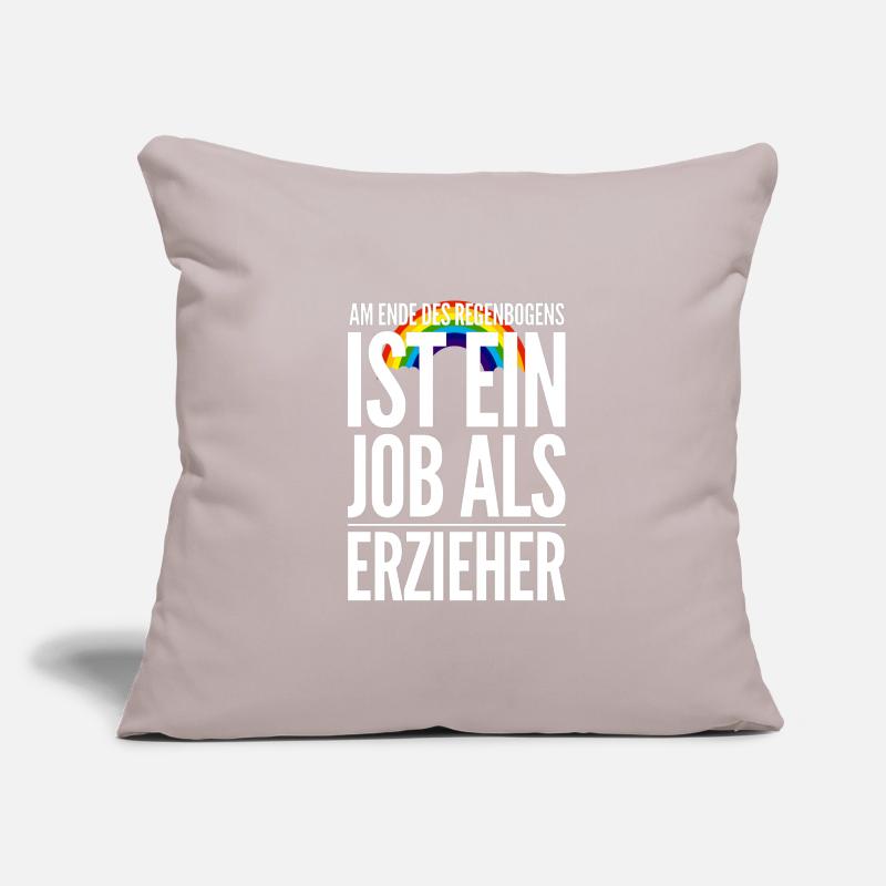 Training as an educator Educator Profession Gift Sofa pillowcase 17,3'' x 17,3'' (45 x 45 cm)