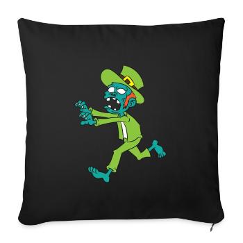 Zombie Kobold - Sofakissenbezug 45 x 45 cm - Schwarz - Vorne