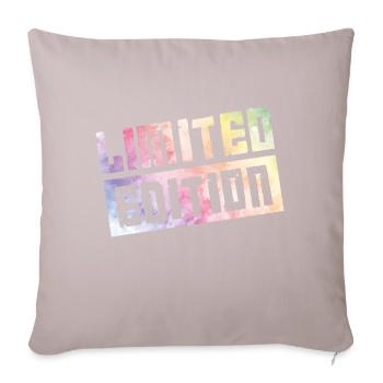 limited edition - Sofa pillowcase 17,3'' x 17,3'' (45 x 45 cm) - light taupe - Front