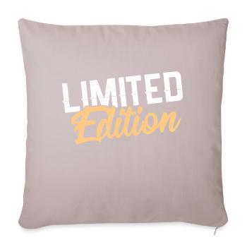limited edition - Sofa pillowcase 17,3'' x 17,3'' (45 x 45 cm) - light taupe - Front