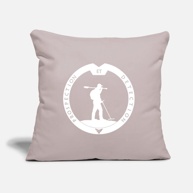 disc prospection et detection blc Housse de coussin décorative 45 x 45 cm