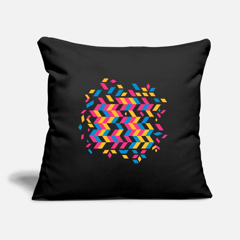 A herringbone pattern Sofa pillowcase 17,3'' x 17,3'' (45 x 45 cm)