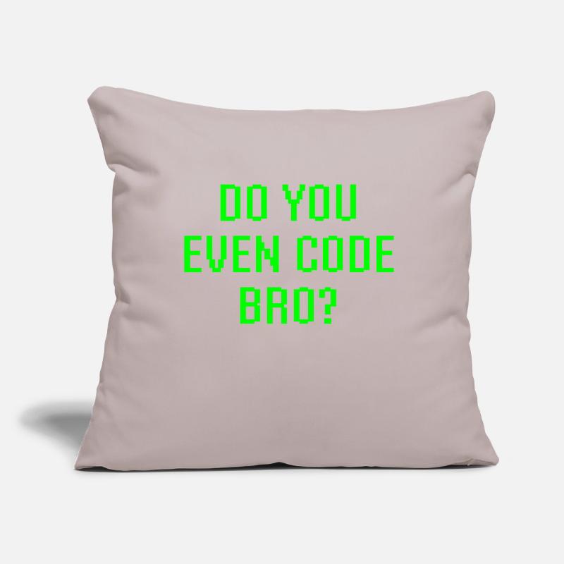 Codieren Sie auch Bro Funny Programmer Sofakissenbezug 45 x 45 cm