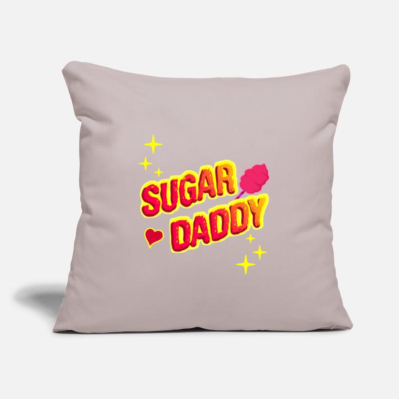 Sugar Daddy - Funny Gift Idea Sofa pillowcase 17,3'' x 17,3'' (45 x 45 cm)