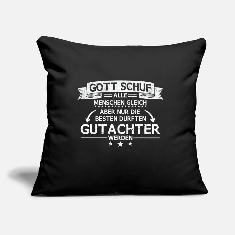 Gutachter Sachverständiger Beruf Spruch Geschenk Sofakissenbezug 45 x 45 cm
