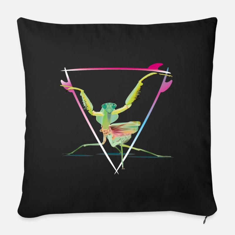 Mantis - Sofakissenbezug 45 x 45 cm - Schwarz