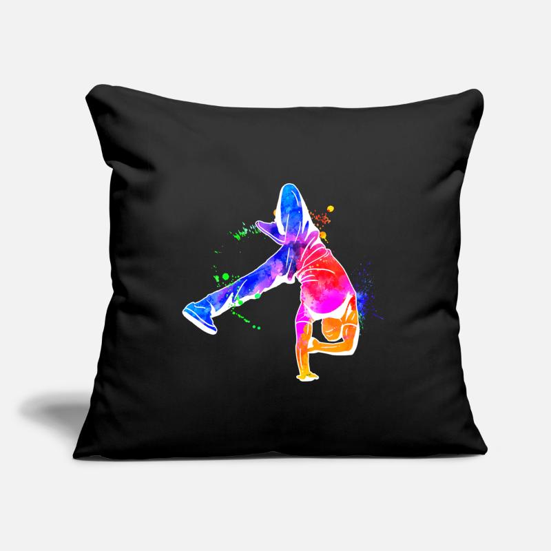 Breakdance gift gift idea Sofa pillowcase 17,3'' x 17,3'' (45 x 45 cm)