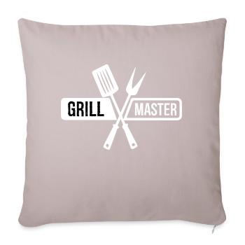 Grill Master - Housse de coussin décorative 45 x 45 cm - taupe clair - Devant