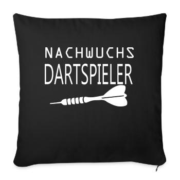 Darts Dart - Sofakissenbezug 45 x 45 cm - Schwarz - Vorne