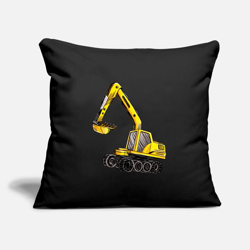 Bagger Cadeau idée cadeau Housse de coussin décorative 45 x 45 cm