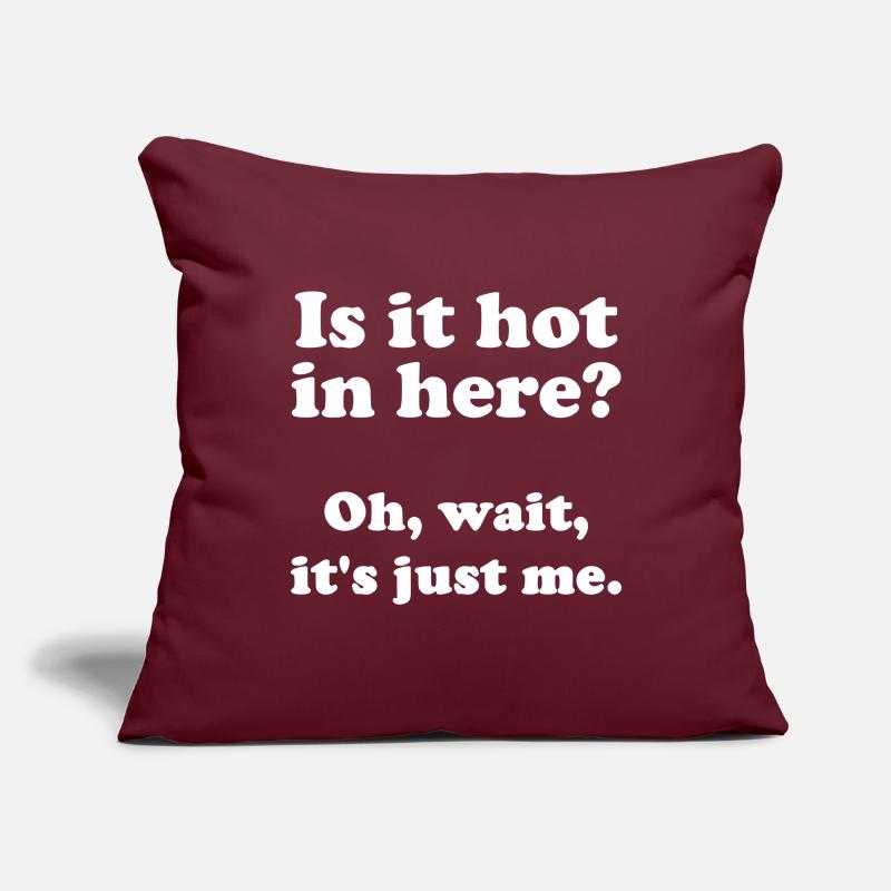 Is it hot in here? Oh, wait, it's just me. Sofa pillowcase 17,3'' x 17,3'' (45 x 45 cm)