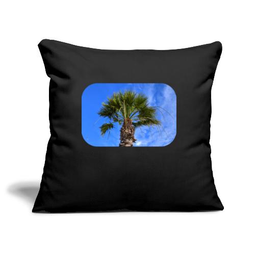 Un palmier à Toulon - Housse de coussin décorative 45 x 45 cm