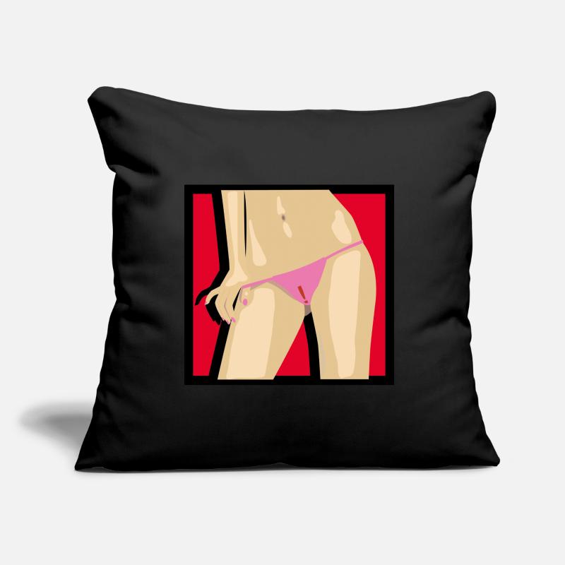 String ! Housse de coussin décorative 45 x 45 cm