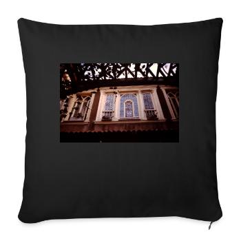 Homey - Sofakissenbezug 45 x 45 cm - Schwarz - Vorne
