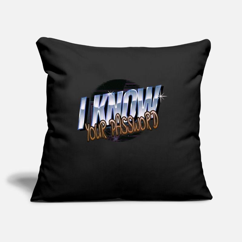 Gamer Analyste Cadeau Hacking Coder Bday Fun Housse de coussin décorative 45 x 45 cm