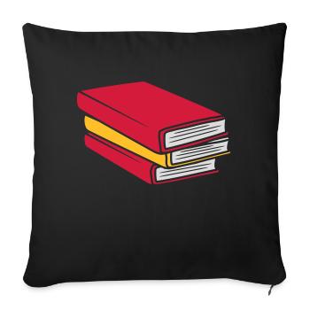 Concevoir des bandes dessinées empilées - Housse de coussin décorative 45 x 45 cm - noir - Devant