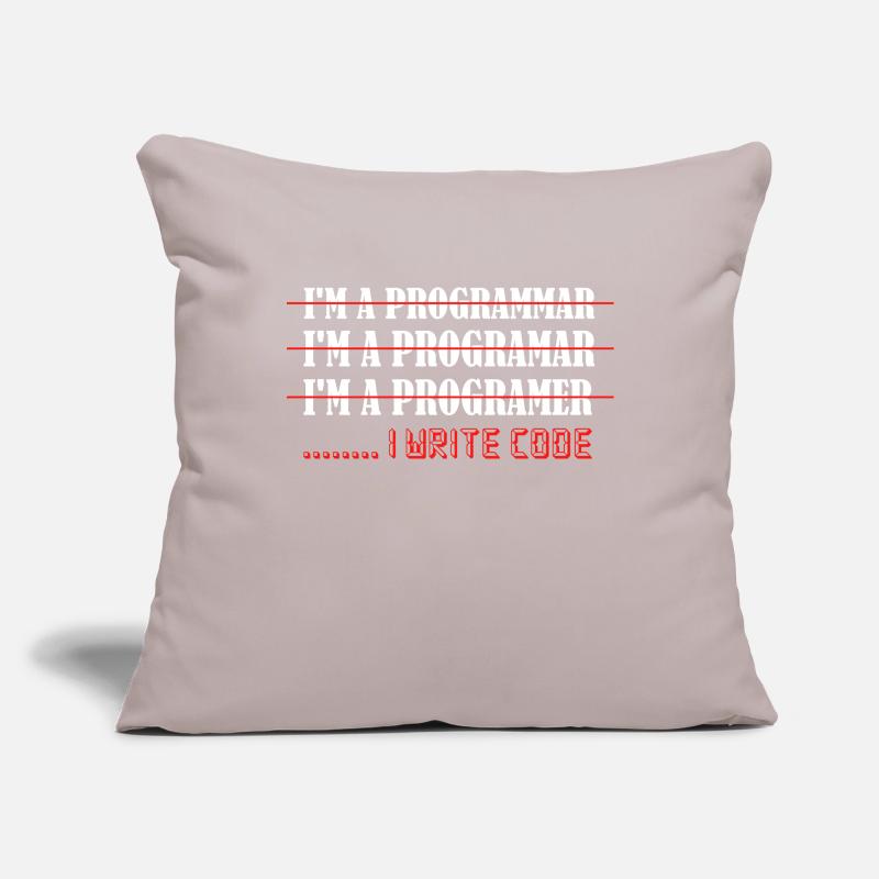 I'm A Programmar ........ I Write Code Software Co Sofakissenbezug 45 x 45 cm