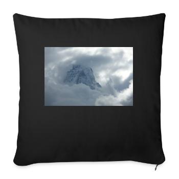 Matterhorn - Sofa pillowcase 17,3'' x 17,3'' (45 x 45 cm) - black - Front