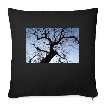 Kahler Baum - Sofakissenbezug 45 x 45 cm - Schwarz - Vorne