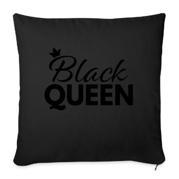 Black Lives Matter - Housse de coussin décorative 45 x 45 cm - noir - Devant