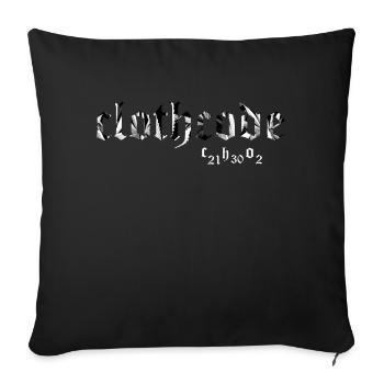 Clothcode THC c21h30o2 - Housse de coussin décorative 45 x 45 cm - noir - Devant