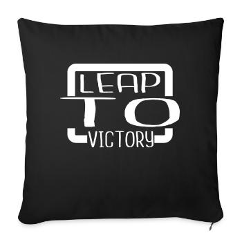 cadeau d’anniversaire idée de cadeau manège à sensations fortes - Housse de coussin décorative 45 x 45 cm - noir - Devant