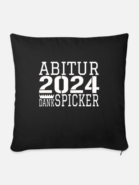 abitur ABITUR - Sofakissenbezug 45 x 45 cm - Schwarz