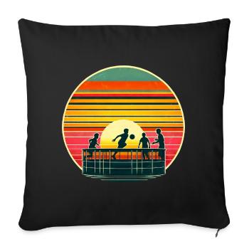 Gaga Ball Gagaball - Sofa pillowcase 17,3'' x 17,3'' (45 x 45 cm) - black - Front