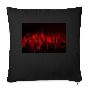 EXPIREDEMPIRE_RED - Sofakissenbezug 45 x 45 cm - Schwarz - Vorne