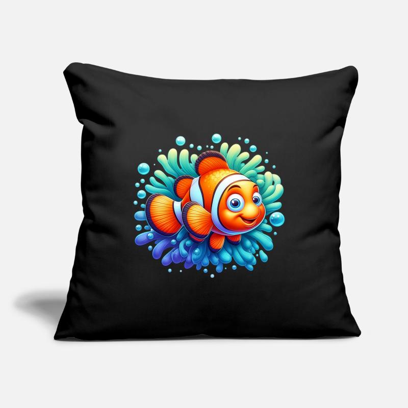 Clownfish Sofa pillowcase 17,3'' x 17,3'' (45 x 45 cm)