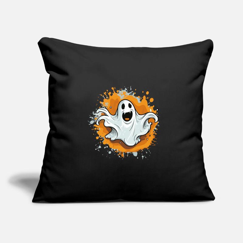 Haunted ghost on color splash Sofa pillowcase 17,3'' x 17,3'' (45 x 45 cm)