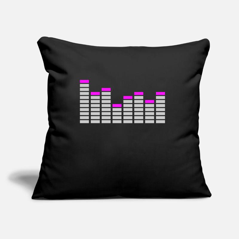 Equalizer / equaliser Housse de coussin décorative 45 x 45 cm