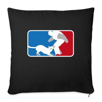 Malinois Mondioring - Sofakissenbezug 45 x 45 cm - Schwarz - Vorne
