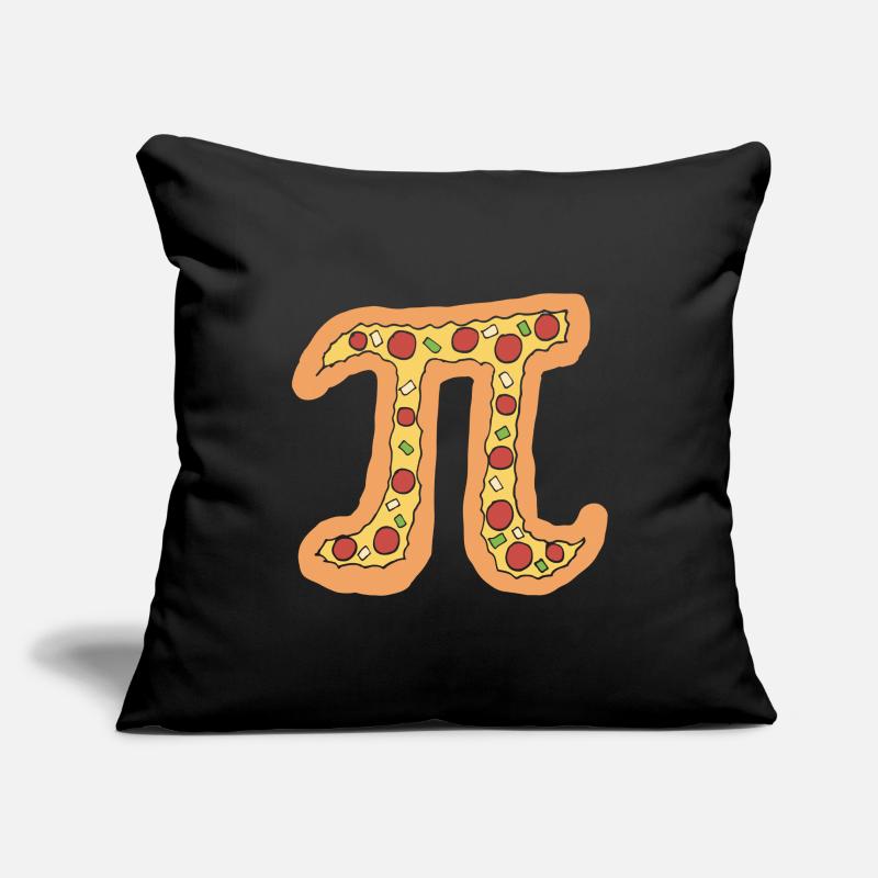 Pizza Pi Funny Visual Math Pun Gift Sofa pillowcase 17,3'' x 17,3'' (45 x 45 cm)