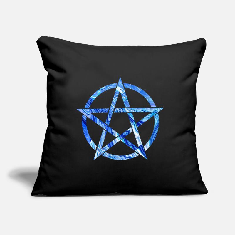 pentagram e 80 Housse de coussin décorative 45 x 45 cm