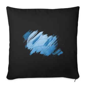 volleyball volleyball - Sofa pillowcase 17,3'' x 17,3'' (45 x 45 cm) - black - Front