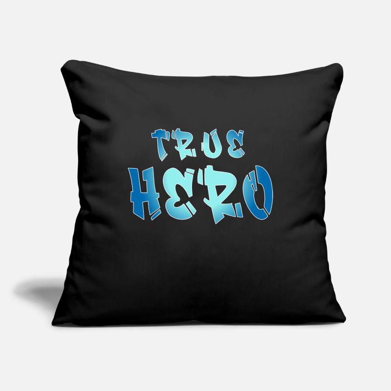 WAHRER HELD - TRUE HERO Sofa pillowcase 17,3'' x 17,3'' (45 x 45 cm)