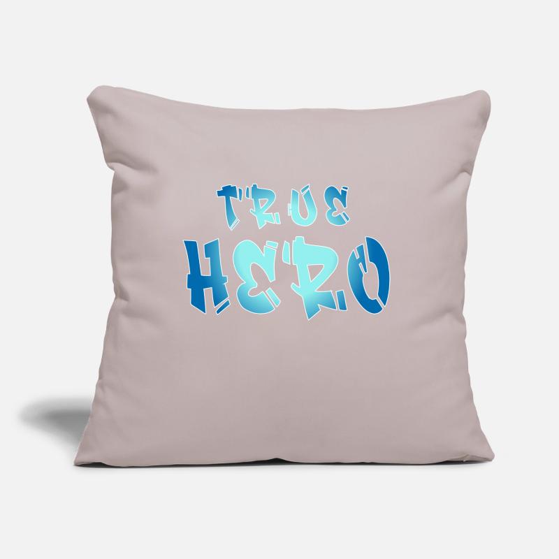 WAHRER HELD - TRUE HERO Sofa pillowcase 17,3'' x 17,3'' (45 x 45 cm)