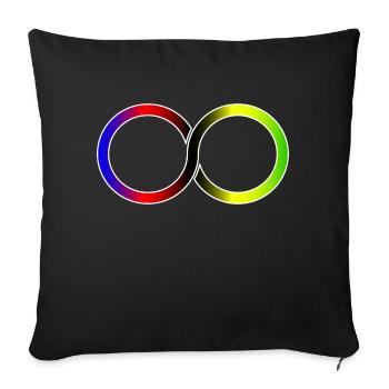 Cyclist Infinite Weltmeister - Sofakissenbezug 45 x 45 cm - Schwarz - Vorne
