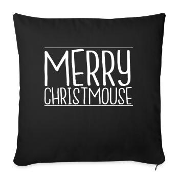 bday bébé maladroit cadeau cadeau idée dictons - Housse de coussin décorative 45 x 45 cm - noir - Devant