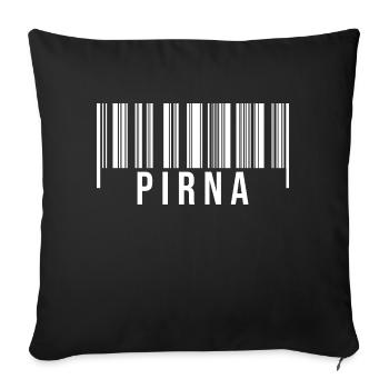 Sachsen Pirna - Sofakissenbezug 45 x 45 cm - Schwarz - Vorne