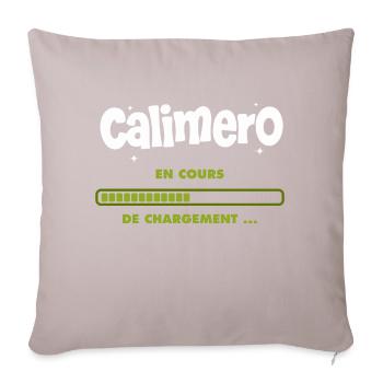 Calimero en cours de chargement - Housse de coussin décorative 45 x 45 cm - taupe clair - Devant