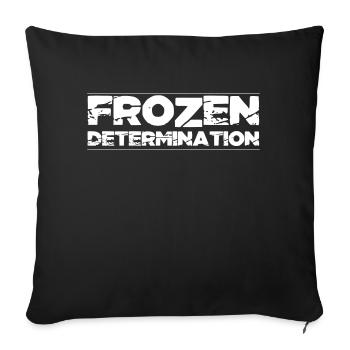 ice hockey funny sayings hockey leagues gift idea - Sofakissenbezug 45 x 45 cm - Schwarz - Vorne