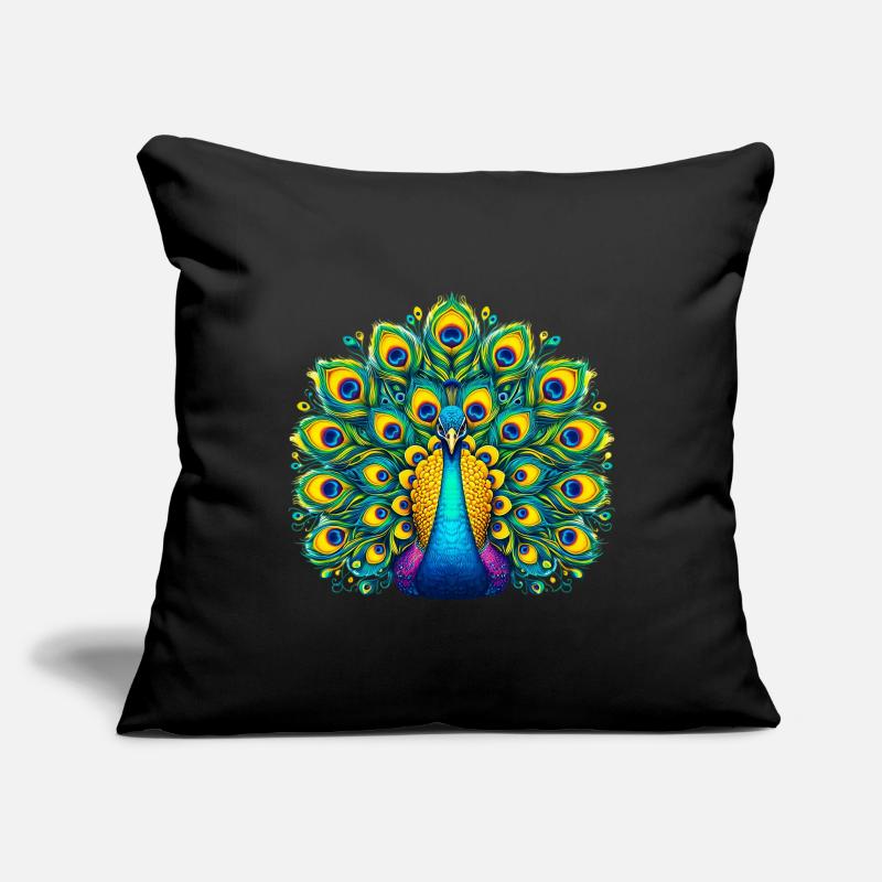 Peacock Sofa pillowcase 17,3'' x 17,3'' (45 x 45 cm)