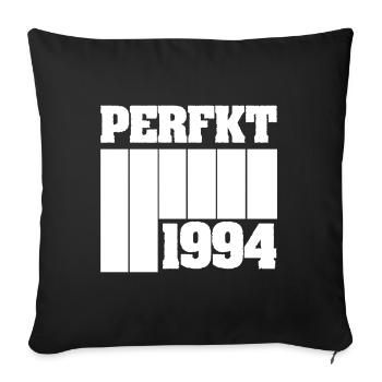 Unique 1994 - Sofa pillowcase 17,3'' x 17,3'' (45 x 45 cm) - black - Front
